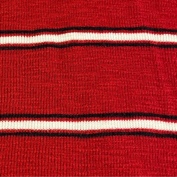 Banana Republic Red Striped Sweater | Men’s L - Picture 5 of 5